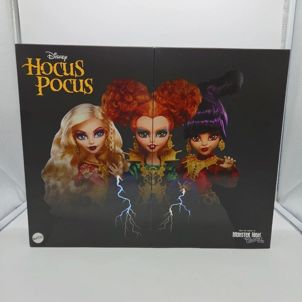 NEW 2024 Monster High Disneys Hocus Pocus Skullector Sanderson Sisters HXJ02